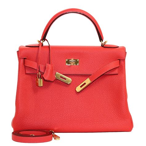 hermes kelly red|authentic hermes kelly bag.